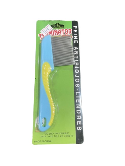 Picture of Stainless steel hair lice flea comb for cats and dogs