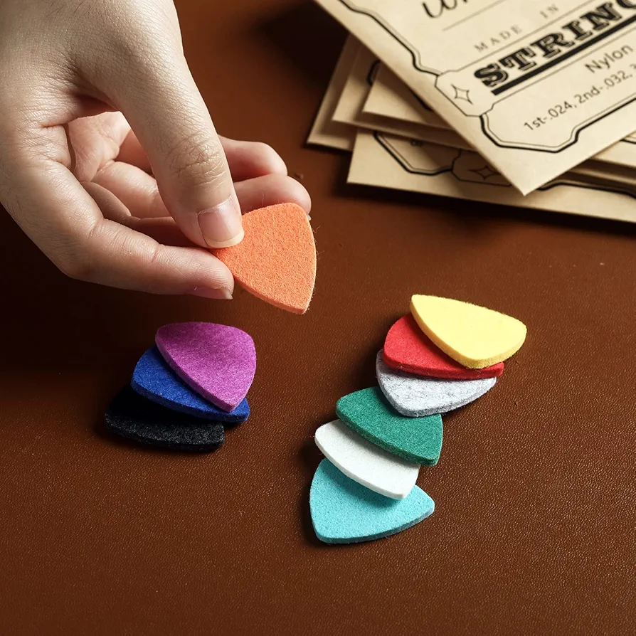 Picture of Ukulele Picks Felt Picks/Plectrums For Ukulele And Classical Guitar