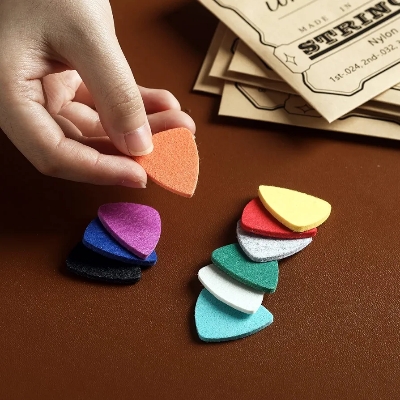 Picture of Ukulele Picks Felt Picks/Plectrums For Ukulele And Classical Guitar