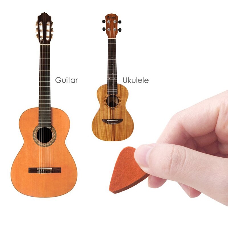 Picture of Ukulele Picks Felt Picks/Plectrums For Ukulele And Classical Guitar