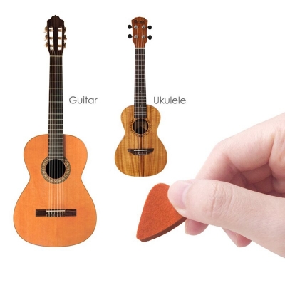 Picture of Ukulele Picks Felt Picks/Plectrums For Ukulele And Classical Guitar