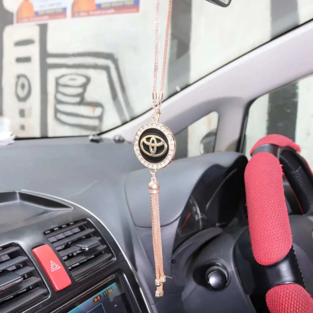 Picture of Round Car Hanging Toyota logo