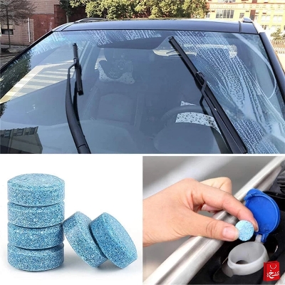 Picture of Car Windshield Glass Washer Cleaner 6 pcs - Free Shine & Instant Cleaning