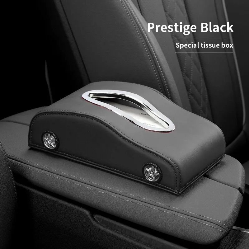 Picture of Car Shape Tissue Box PU Leather Universal Tissue Holder