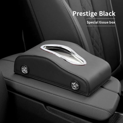 Picture of Car Shape Tissue Box PU Leather Universal Tissue Holder