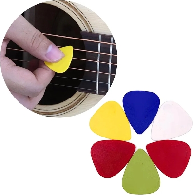 Picture of 6 Pcs Guitar Picks, Guitar Picks for Acoustic Guitar  Thickness 0.58 mm
