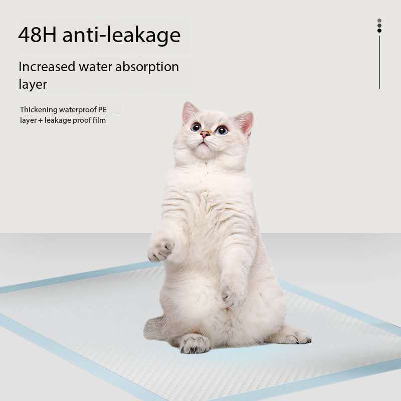 Picture of 1Pcs Super Absorbent Pet Diaper Cat Dog Training Diaper Pad Thickened Diaper Pad Disposable Healthy Diaper Pad Pet Supplies