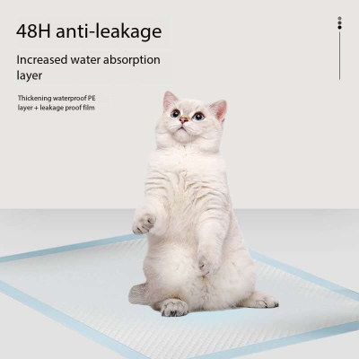 Picture of 1Pcs Super Absorbent Pet Diaper Cat Dog Training Diaper Pad Thickened Diaper Pad Disposable Healthy Diaper Pad Pet Supplies
