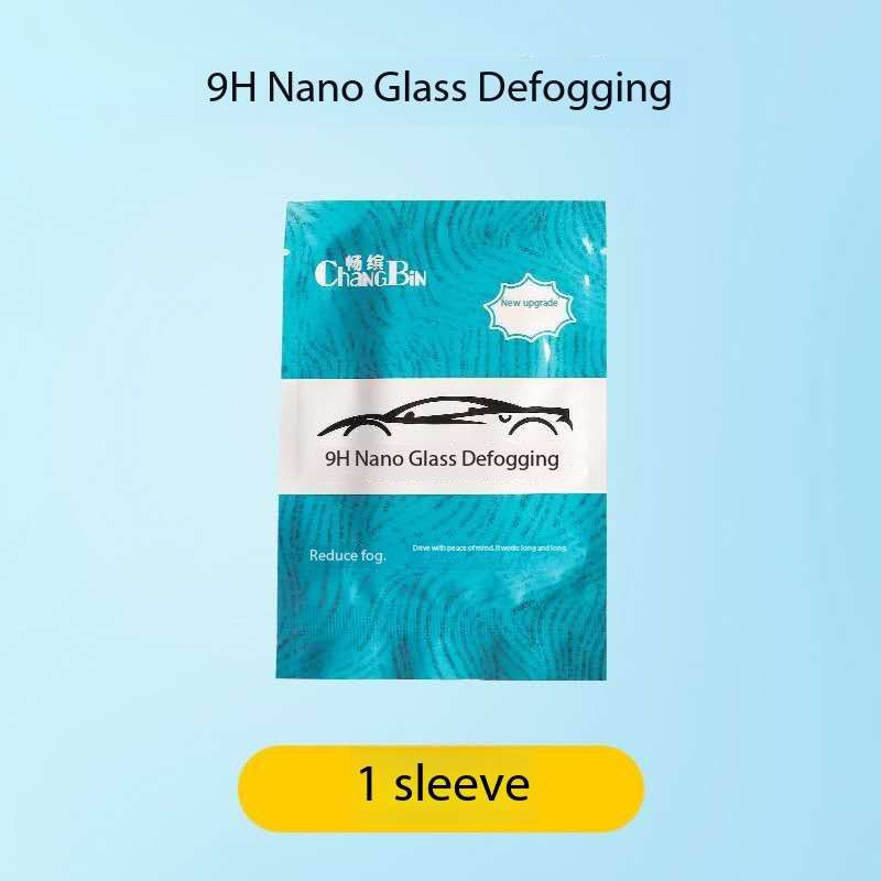 Picture of Glass Defogging Wipes Portable Disposable Cleaning Wipes Car Windscreen Rearview Mirror Anti-fogging and Rainproof Wipes