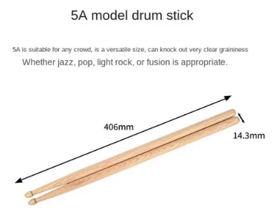 Picture of Drum Sticks 5a Drumsticks