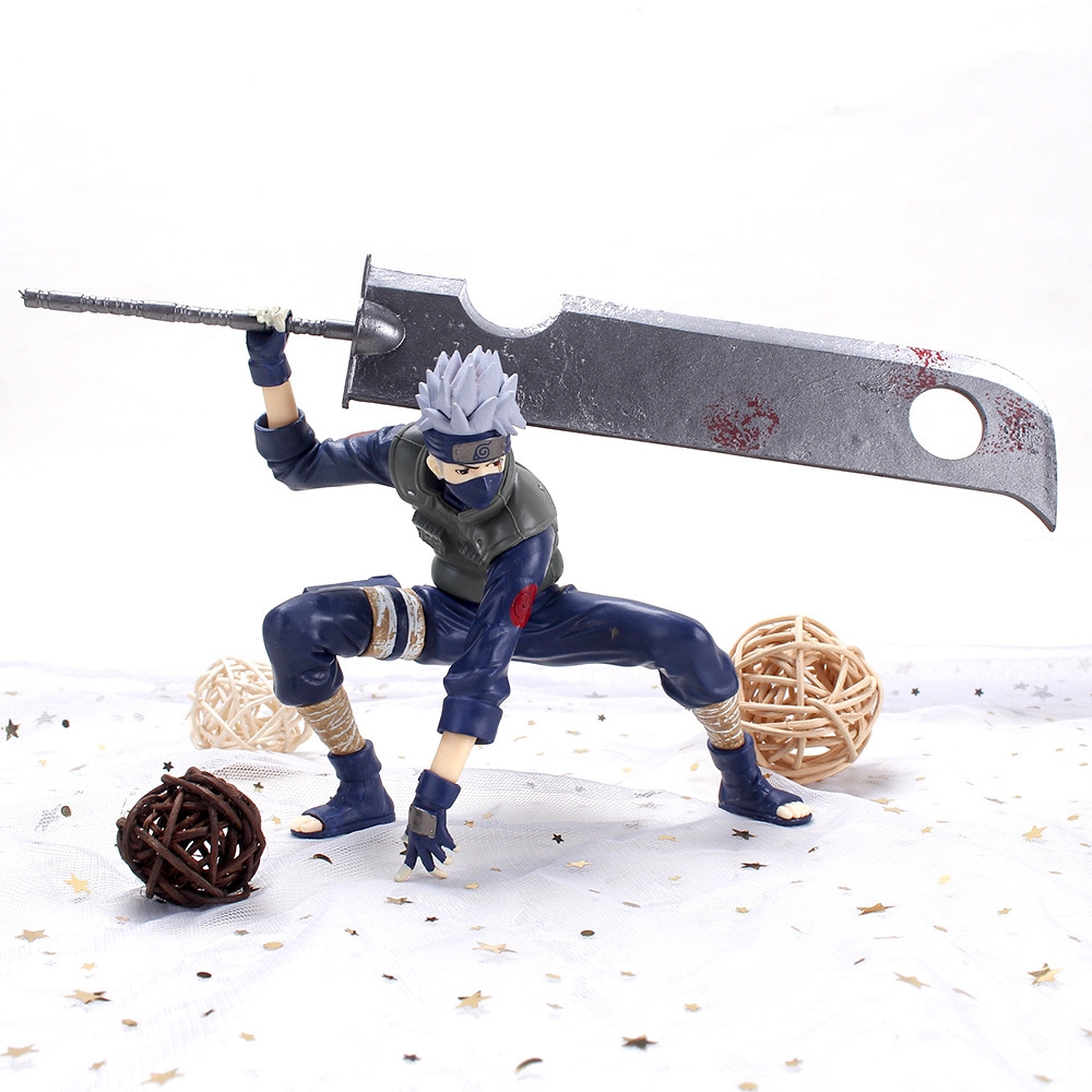 Picture of Anime naruto hatake kakashi action figure model