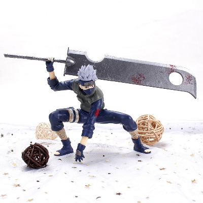 Picture of Anime naruto hatake kakashi action figure model
