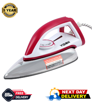 Buy VISION Electronic Iron VIS-DEI-011 Pink Online in Bangladesh at Best Prices