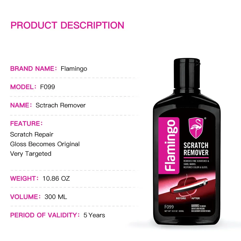 Picture of Flamingo Scratch Remover