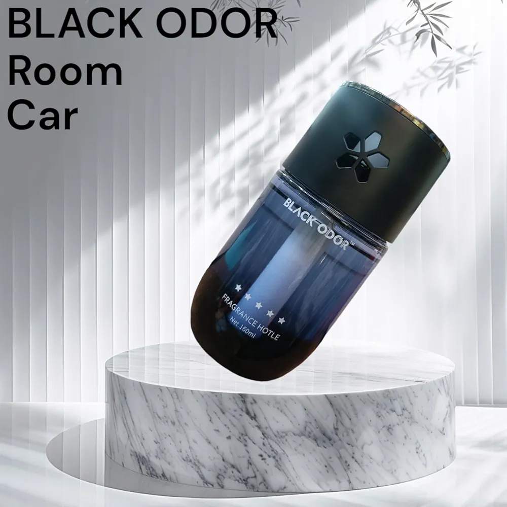 Picture of Black Odor Scent 160 ML Luxurious Five-Star Hotel Fragrance for Your Car, Home, and Office