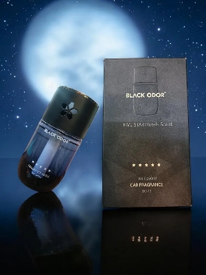 Picture of Black Odor Scent 160 ML Luxurious Five-Star Hotel Fragrance for Your Car, Home, and Office