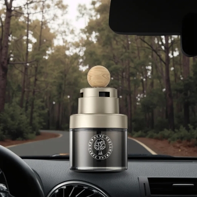 Picture of Car Air Freshener Perfume Diffuser For Console - Black Ice