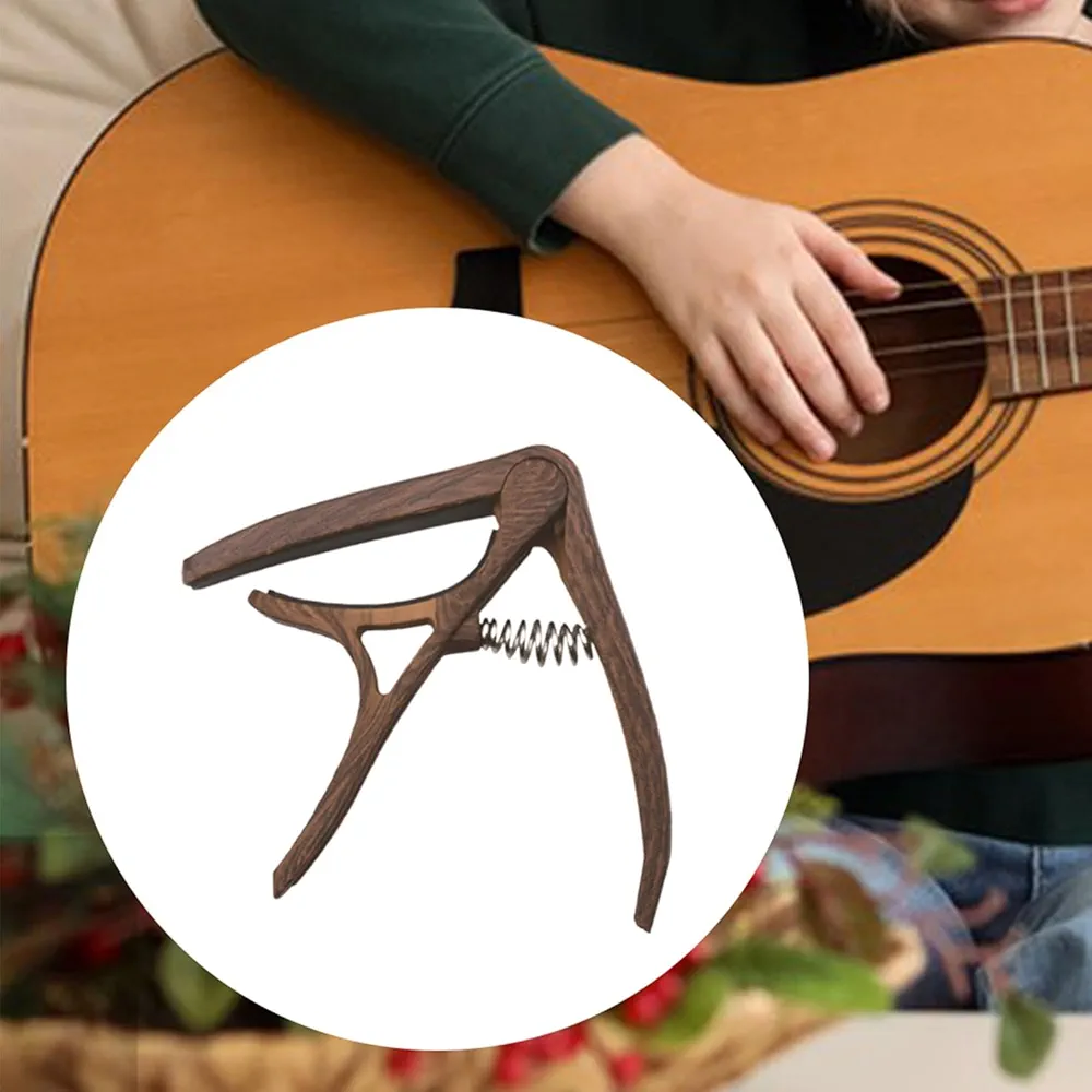 Picture of Guitar Capo for Acoustic Guitar - Versatile Nylon Acoustic Guitar Capo - User-friendly Guitar Capo, Guitar Accessories for Electric Guitar, Classical Guitar