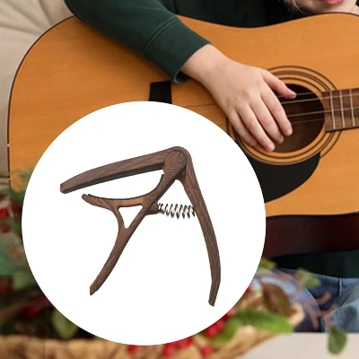 Picture of Guitar Capo for Acoustic Guitar - Versatile Nylon Acoustic Guitar Capo - User-friendly Guitar Capo, Guitar Accessories for Electric Guitar, Classical Guitar
