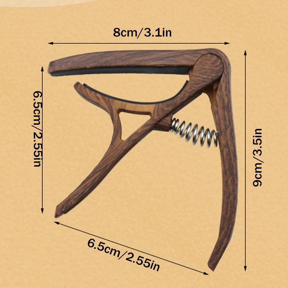 Picture of Guitar Capo for Acoustic Guitar - Versatile Nylon Acoustic Guitar Capo - User-friendly Guitar Capo, Guitar Accessories for Electric Guitar, Classical Guitar