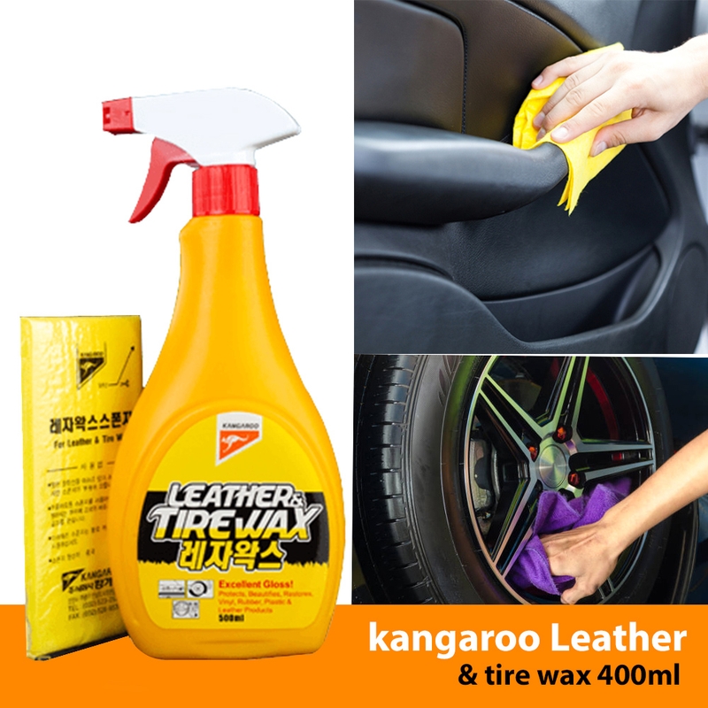 Picture of kangaroo Leather & tire wax for Car 400ml