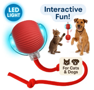 Picture of Automatic Rolling Ball Smart Cat Dog Toy Electric Pet Self-moving Kitten Game