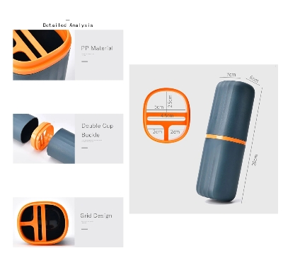 Picture of TRAVEL TOOTHBRUSH BOX ORGANIZER