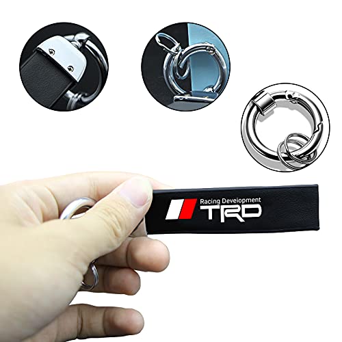 Picture of TRD Racing Development Car Keychain Auto Keyring Key Accessories
