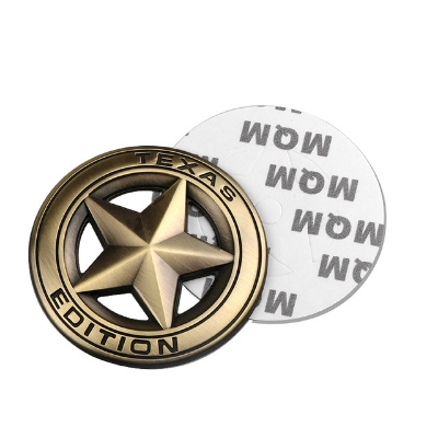 Picture of Texas Edition Star Emblem Edition Auto Car Badge Sticker 2.95 Inch