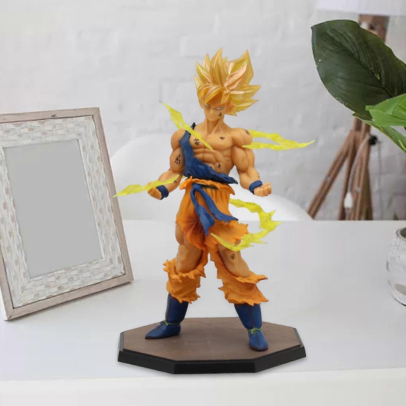Picture of 18CM Anime Figure Dragon Ball Z Super Saiyan Son Goku Action Figure Model Toy Collectible Model Doll Ornament Kids Children Gift