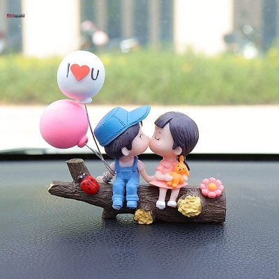 Picture of Car Dashboard Decorations Lovely Couple Cute Ornaments