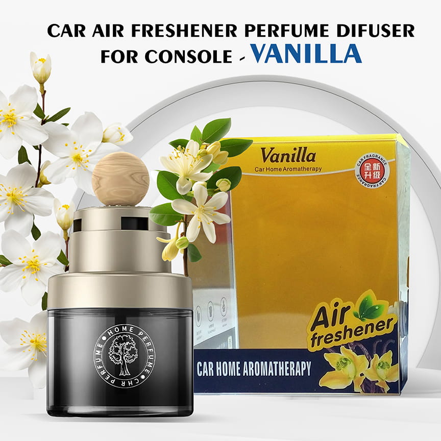 Picture of Car Air Freshener Perfume Diffuser For Console - Vanilla