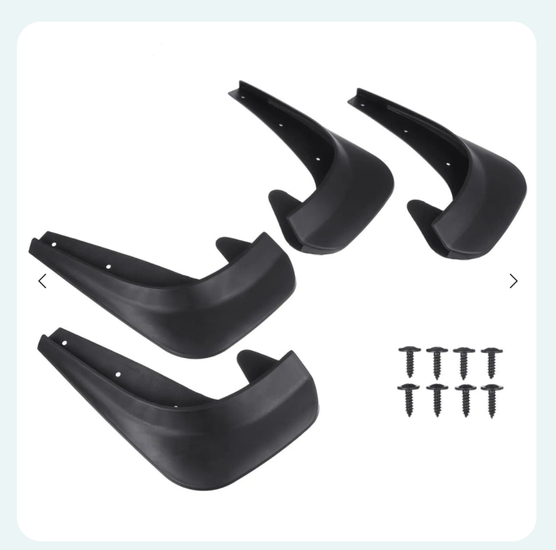 Picture of Universal Car Mud Guards – Flexible And Durable Mud Flaps for All Sedan Car 4 pcs Set