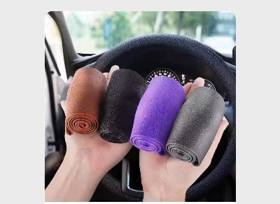 Picture of New Car Silicone Steering Wheel Cover Elastic Non-Slip Cover For 36-40cm Steering Wheel Multi Color Car Decor Accessories