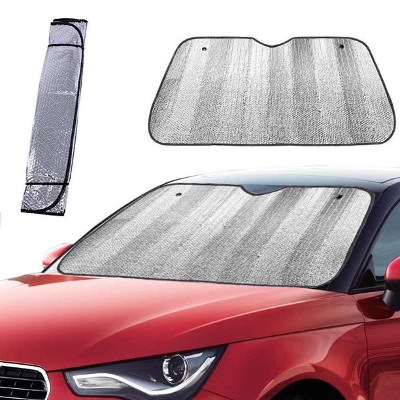 Picture of Car Front Rigid Windscreen Sunshade Sun Shade Visor Screen Cover 140 X 70cm