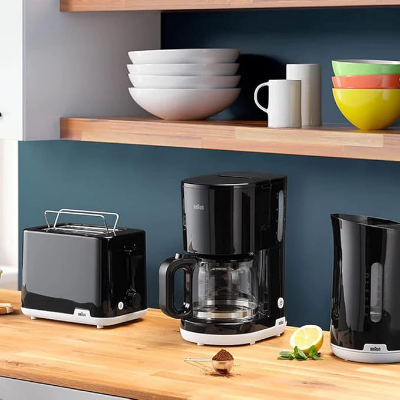 Picture of Braun Breakfast1 KF1100BK Filter Coffee Maker,1000W, Black