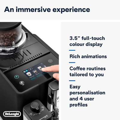 Picture of De'Longhi Rivelia EXAM440.55.B, Fully Automatic Coffee Machine