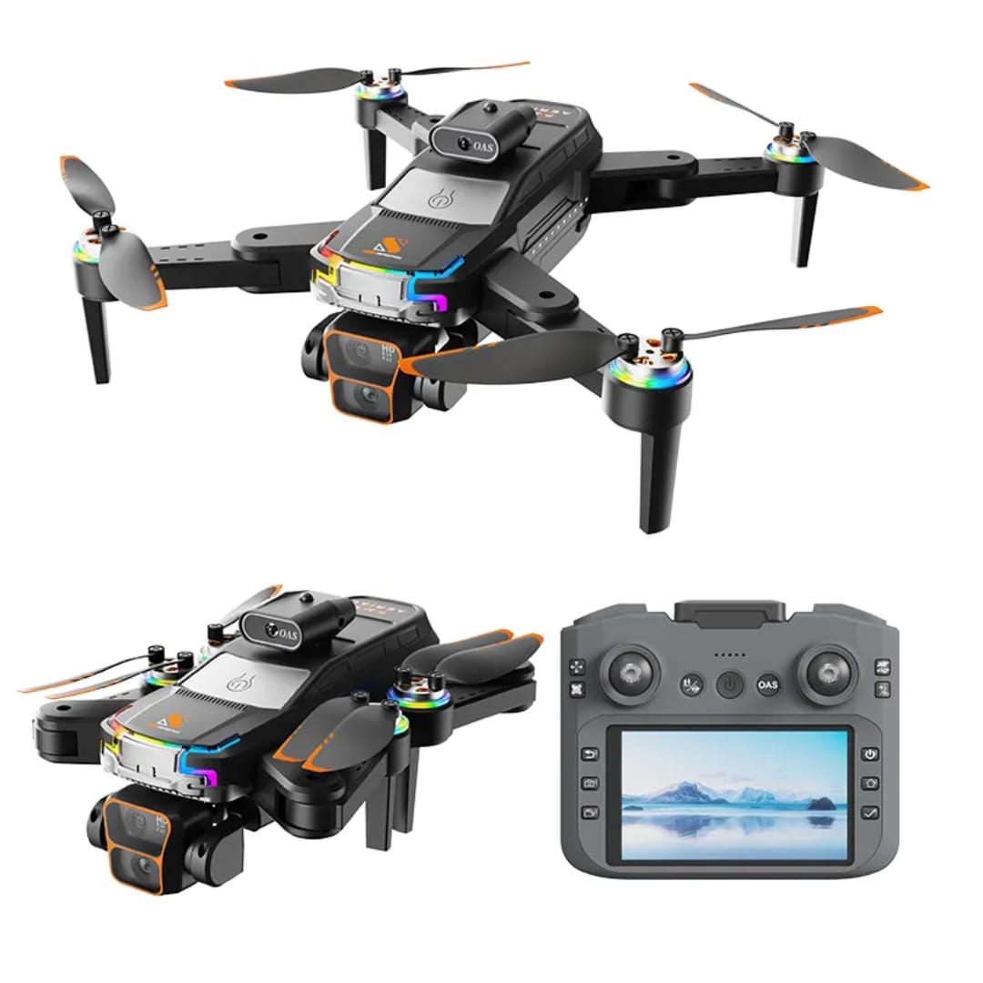 Picture of JS39 Brushless 4-Direction Obstacle Avoidance Optical Flow Positioning Triple Camera Drone