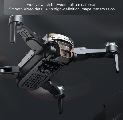 Picture of JS39 Brushless 4-Direction Obstacle Avoidance Optical Flow Positioning Triple Camera Drone