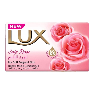 Picture of UAE Product Lux Soft Rose For Soft fragrant Skin French rose & Almond Oil Soap 170 Gm