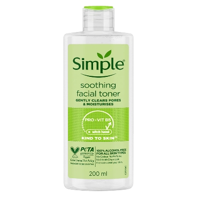 Picture of International UK product Simple Kind To Skin Soothing Facial Toner

(200ml)