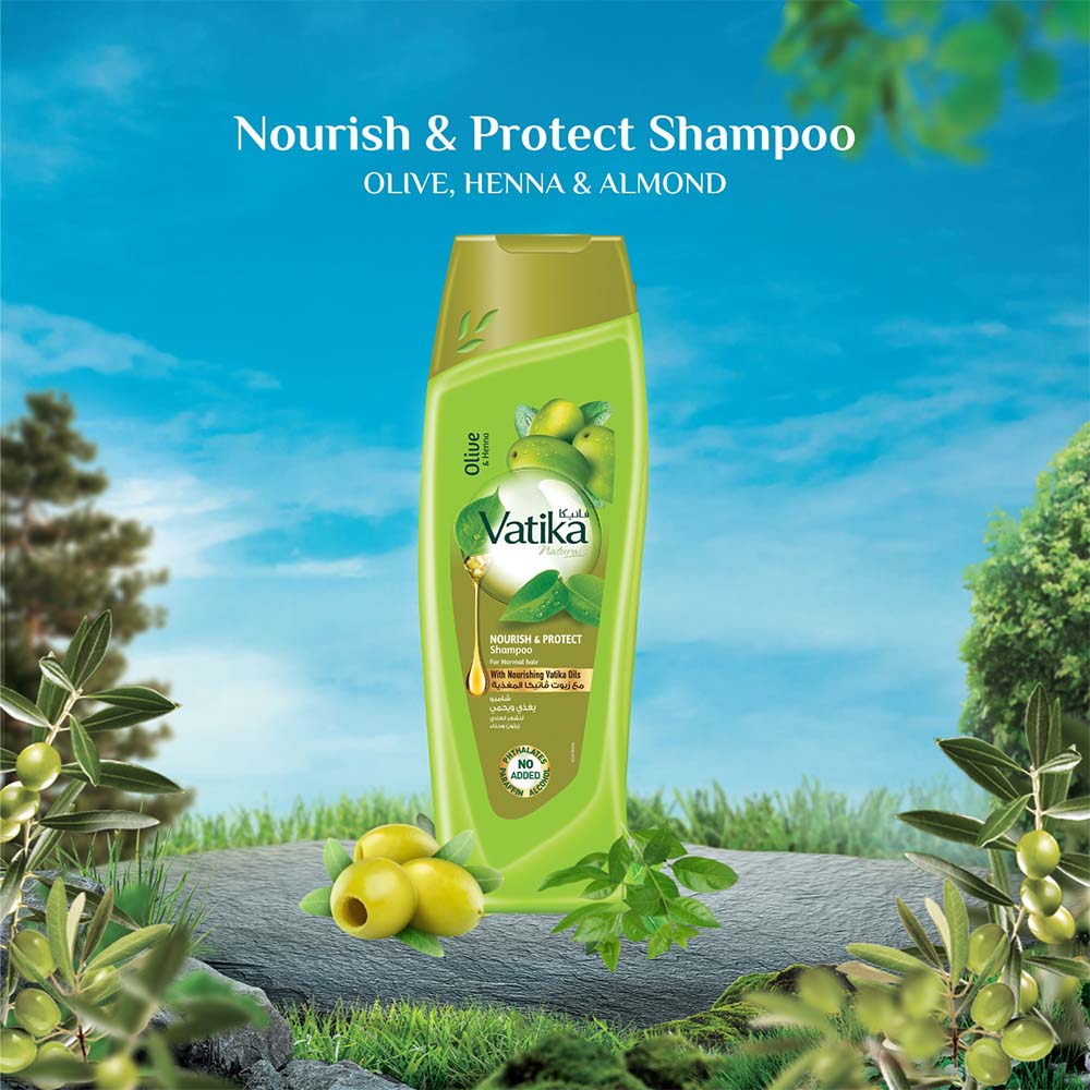 Picture of International UAE product Vatika Naturals Nourish & Protect Shampoo

- 400ml