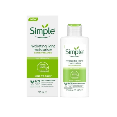 Picture of UK product Simple Kind to Skin Hydrating Light Moisturiser(125ml)