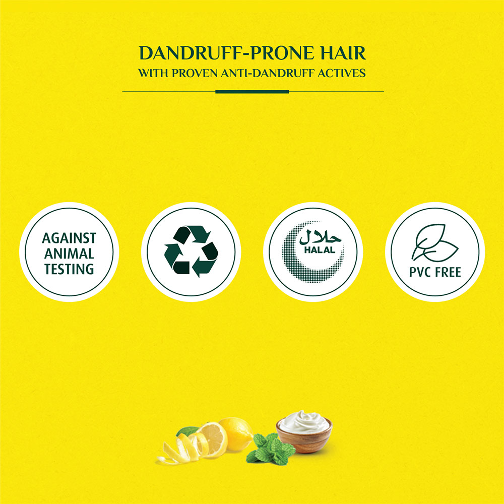 Picture of International UAE product Vatika Naturals Dandruff Guard Shampoo
with Lemon and Youghurt -400ml