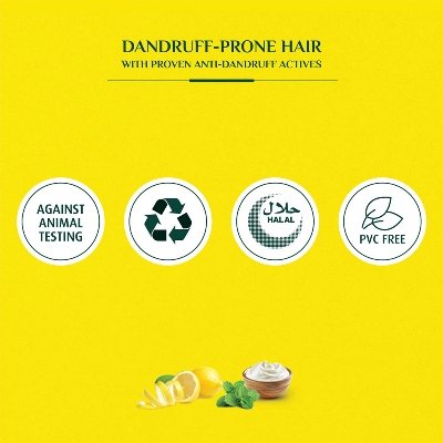 Picture of International UAE product Vatika Naturals Dandruff Guard Shampoo
with Lemon and Youghurt -400ml