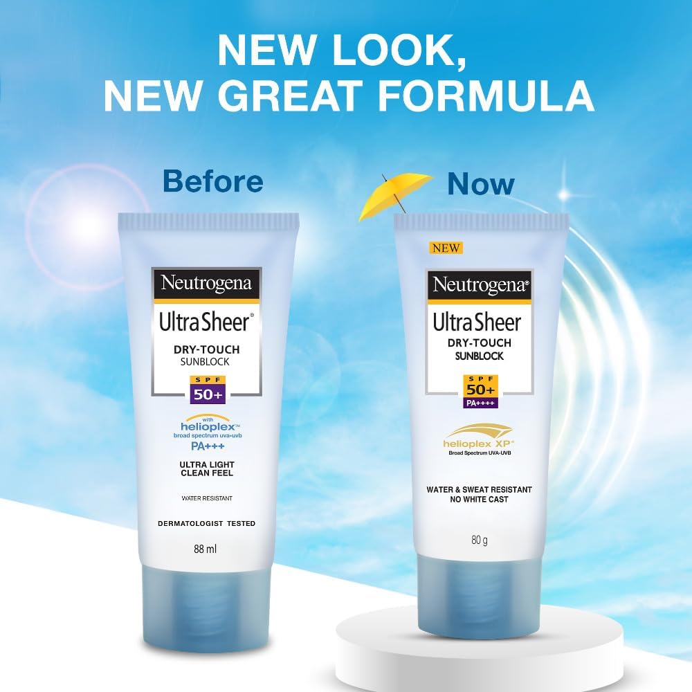 Picture of 100% Original Neutrogena Ultra Sheer Dry-Touch Sunblock SPF50+ 88ml