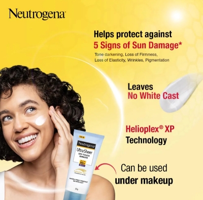 Picture of 100% Original Neutrogena Ultra Sheer Dry-Touch Sunblock SPF50+ 88ml