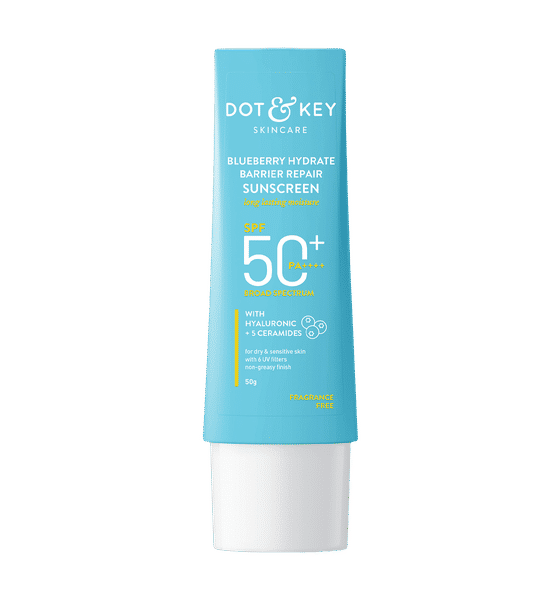 Picture of Dot & Key Blueberry Hydrate Barrier Repair Sunscreen SPF 50+ PA++++ 80gm