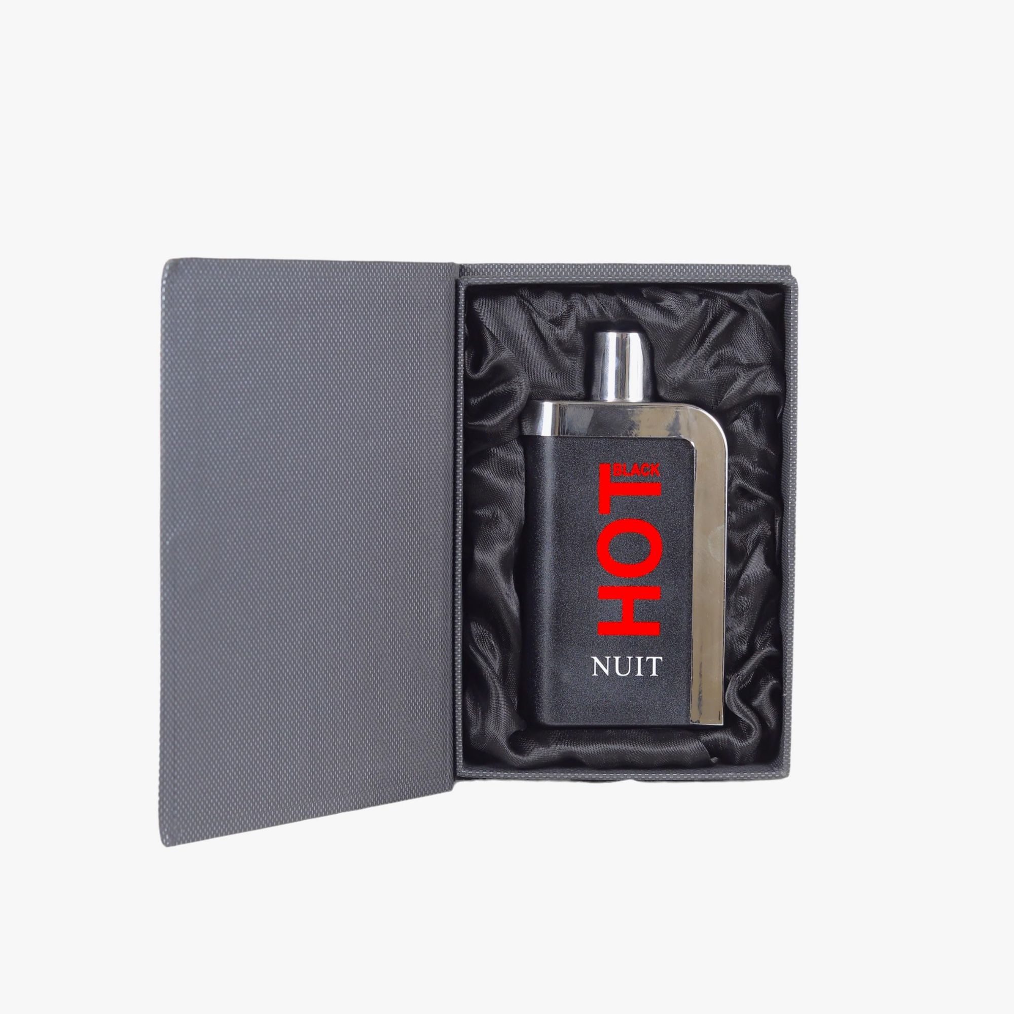 Picture of BERNARD-DIMITRI Hot Black Imported Long Lasting Premium Eau De Perfume Spray 100ML (Pack of 1) (NUIT)