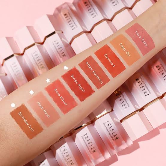 Picture of SHEGLAM Color Bloom Liquid Blush Matte Finish-Risky Business